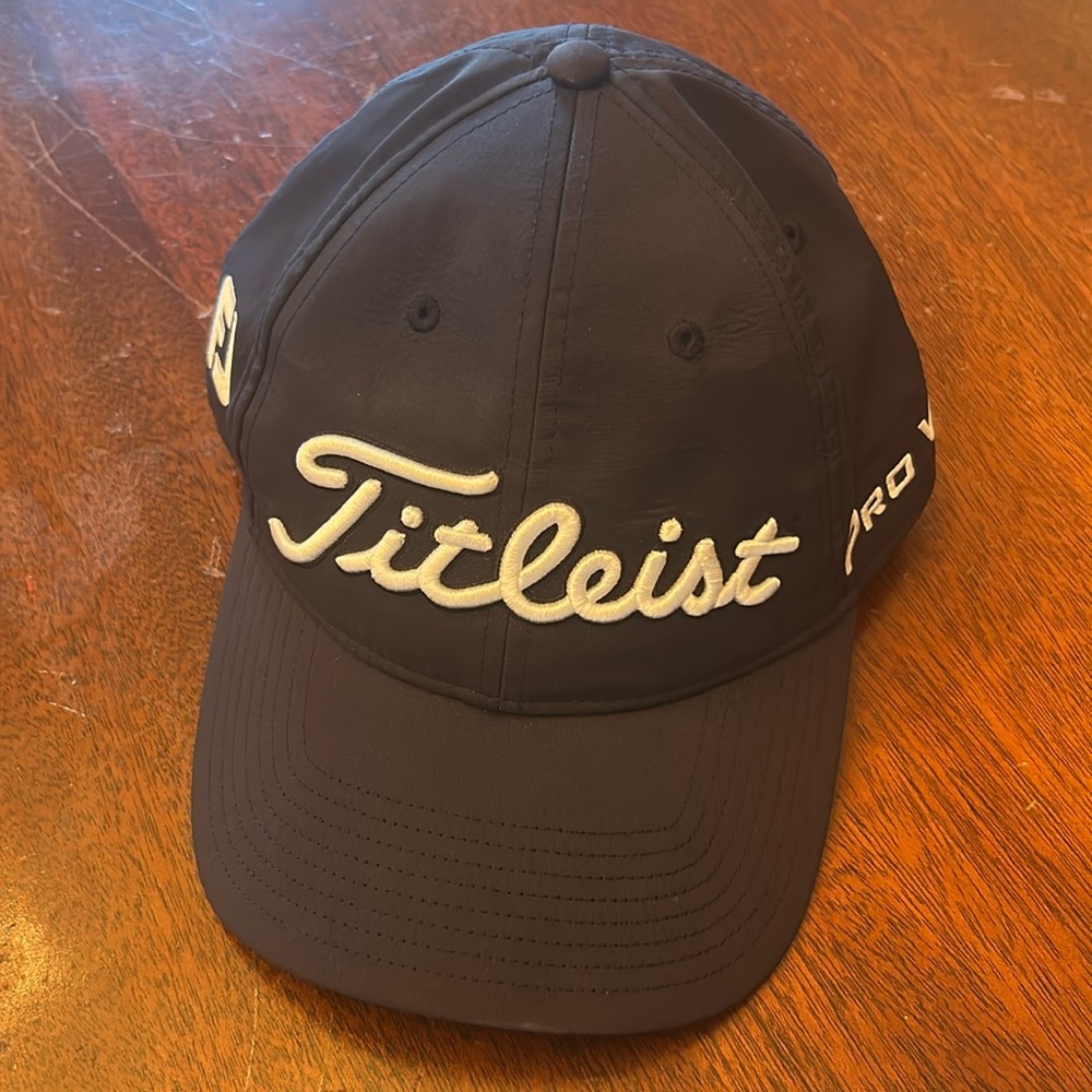 Titleist Adult Performance Golf Hat - Navy with White Text